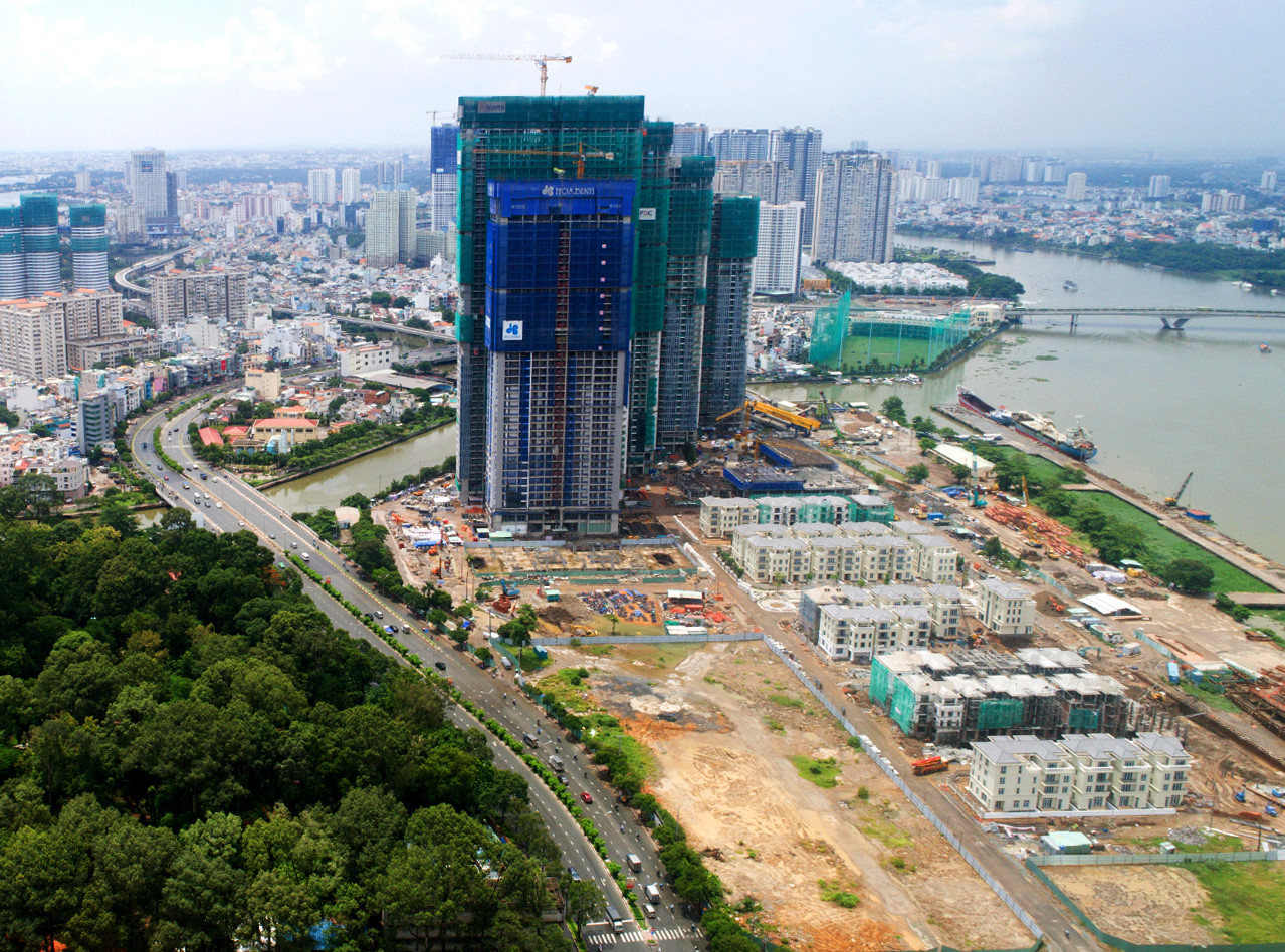 12 đại dự án chia nhau bờ sông Sài Gòn 12 đại dự án chia nhau bờ sông Sài Gòn