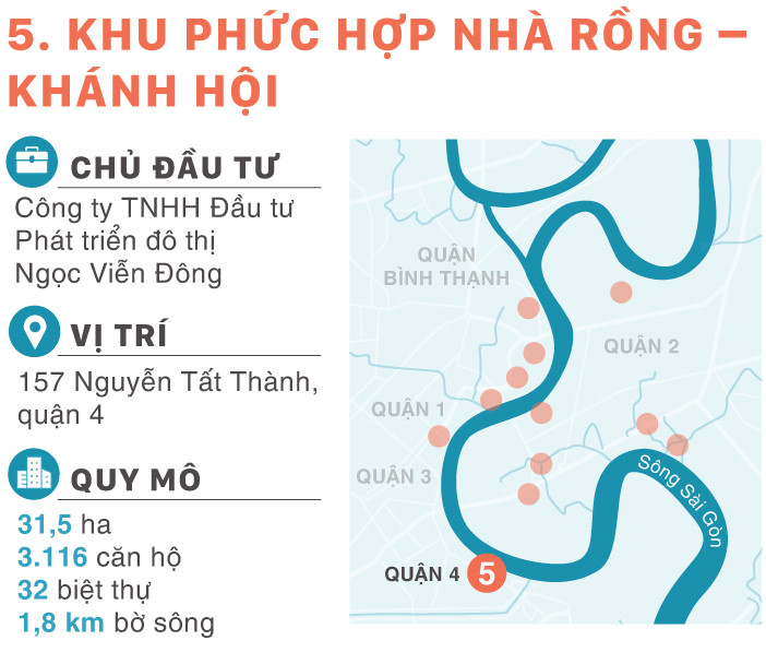 12 đại dự án chia nhau bờ sông Sài Gòn 12 đại dự án chia nhau bờ sông Sài Gòn