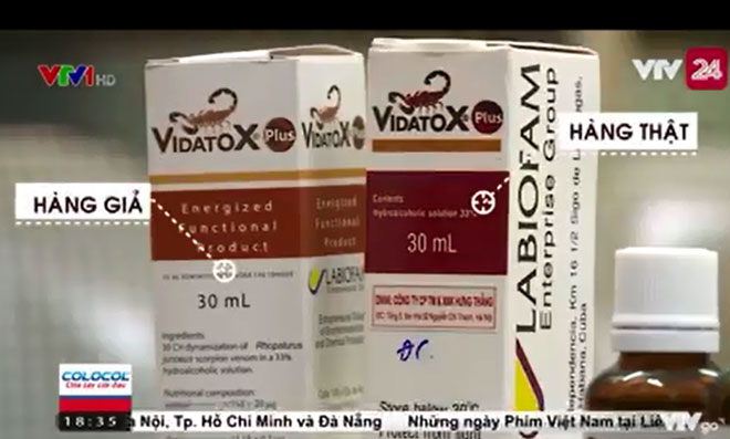 Lại phát hiện thuốc chữa ung thư giả có cả tem chống hàng giả như của Bộ Công an