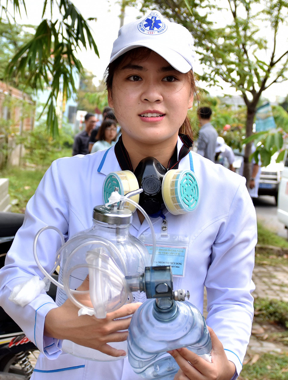 1.000 y, bác sĩ diễn tập ứng phó thảm họa y tế phục vụ APEC