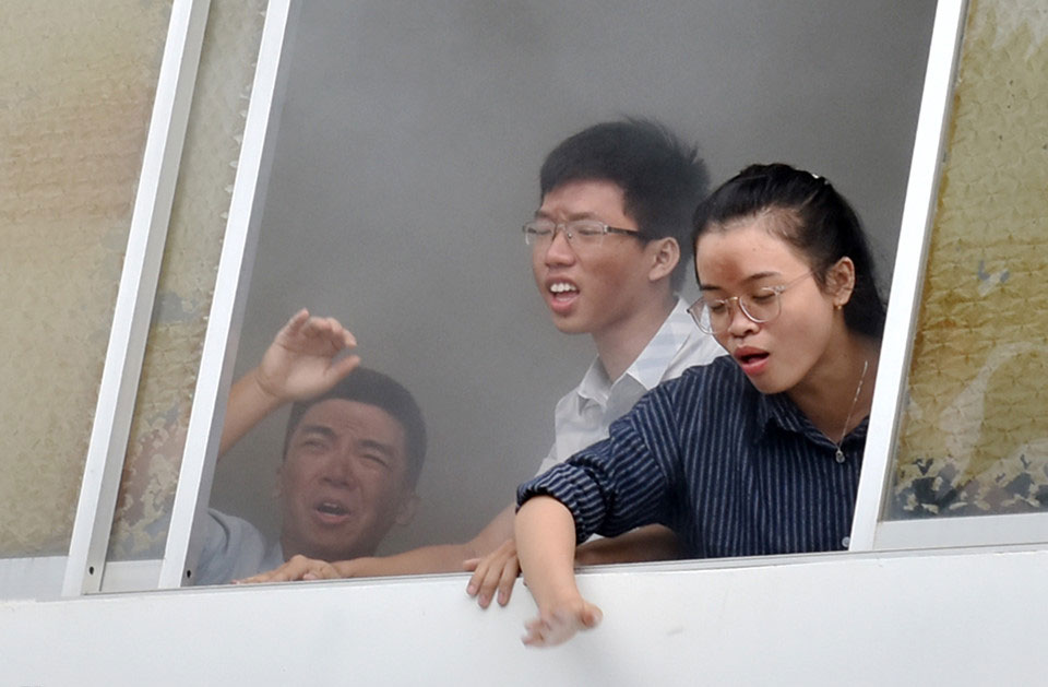 1.000 y, bác sĩ diễn tập ứng phó thảm họa y tế phục vụ APEC