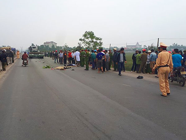 Hai người đàn ông tử vong sau va chạm với xe đầu kéo