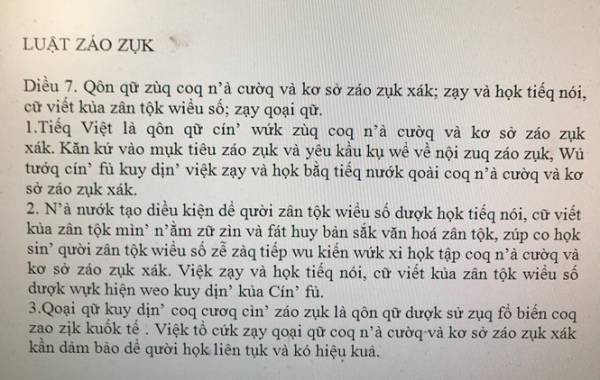 Tác giả đề xuất cải cách tiếng Việt, Luật giáo dục thành Luật záo zụk: Có người nói tôi dửng mỡ