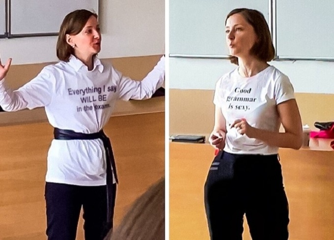 Óc sáng tạo của thầy cô thế giới khiến học sinh bật cười