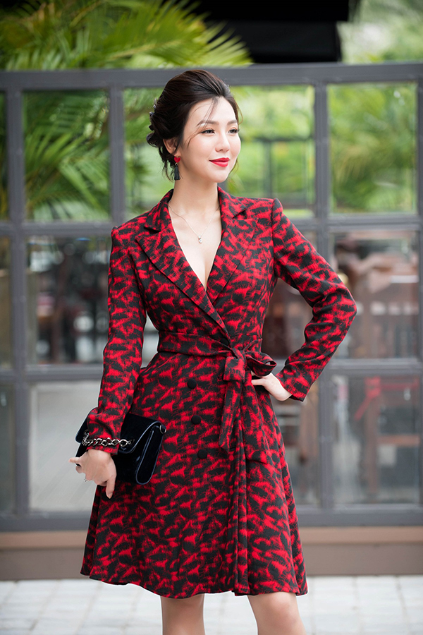 Những kiểu váy thu đông cho nàng công sở