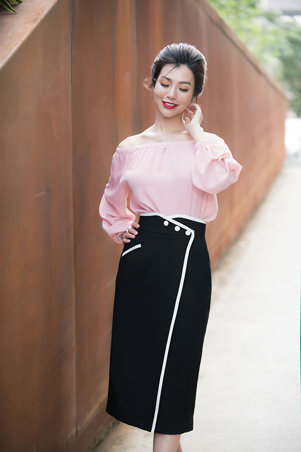 Những kiểu váy thu đông cho nàng công sở