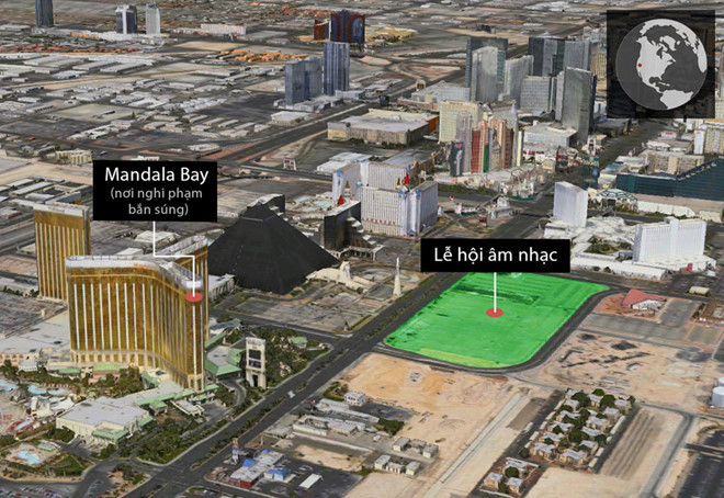 Cảnh sát truy tìm ổ cứng máy tính của sát thủ Las Vegas