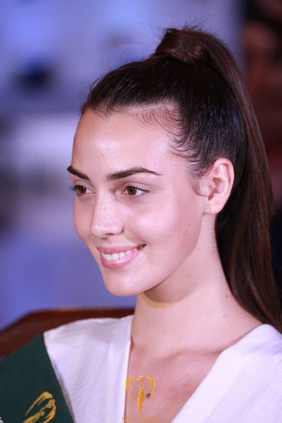 Mặt mộc của Hà Thu và dàn thí sinh Hoa hậu Trái đất