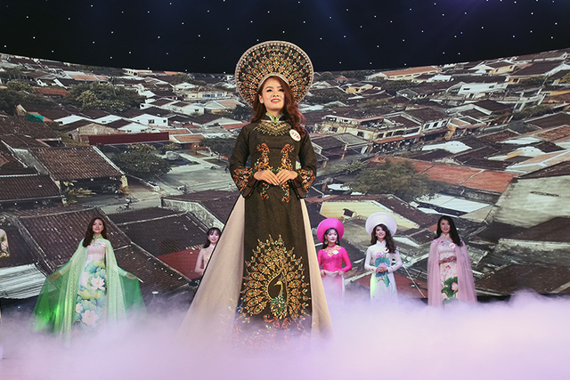 Nữ sinh Hà Tĩnh đăng quang Hoa khôi Imiss Thăng Long 2017