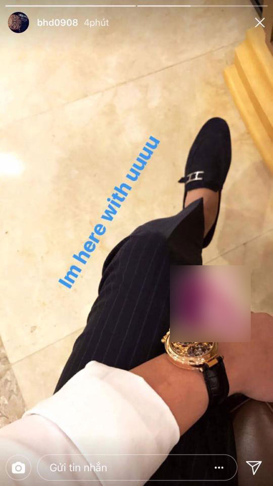 Người yêu cũ của Tú Anh tới Phú Quốc ủng hộ Huyền My trong đêm chung kết Miss Grand International