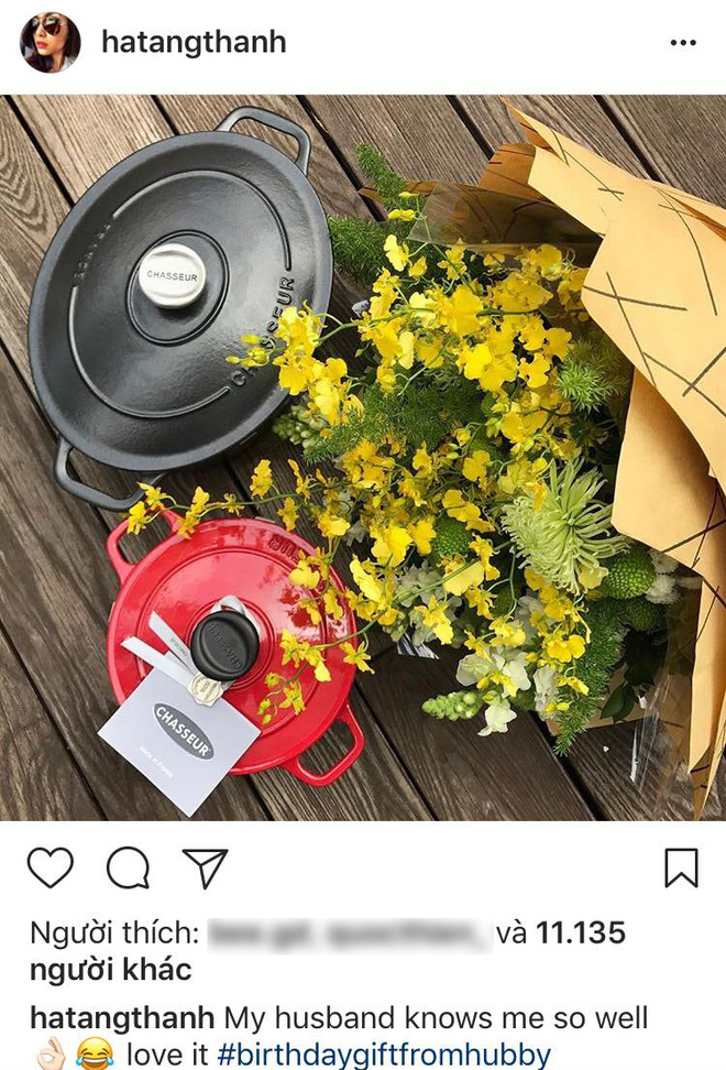 Bất ngờ với món quà sinh nhật của ông xã Tăng Thanh Hà dành tặng vợ