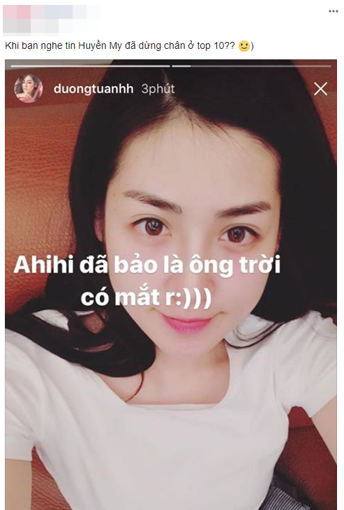 Đăng status lạ, cư dân mạng đặt nghi vấn Tú Anh đang hả hê trước thất bại của Huyền My
