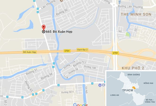 Ôtô Ford Ranger húc văng xe ba gác, một người chết tại chỗ