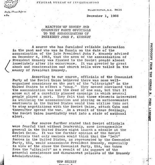 5 tình tiết mới được tiết lộ trong tài liệu mật về vụ ám sát Kennedy