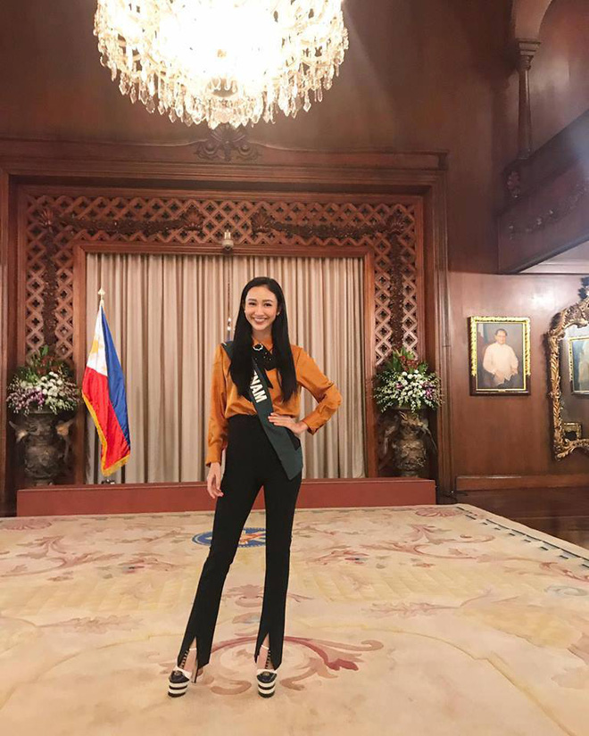 Hoa hậu Trái đất 2017: Hà Thu dẫn đầu bình chọn Gương mặt ăn ảnh