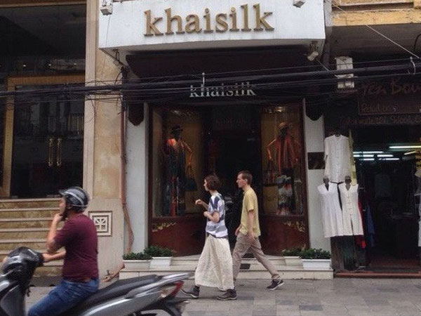 Khaisilk thừa nhận có 50% lụa từ Trung Quốc