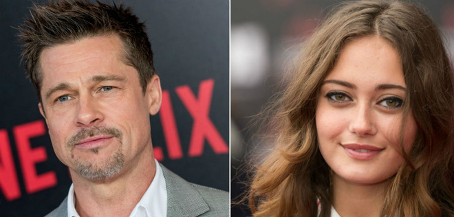 Angelina Jolie vui vẻ đi ăn tối cùng người đàn ông lạ mặt