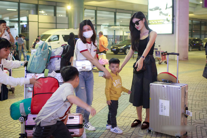 Huyền My lặng lẽ bay về Hà Nội sau chung kết Miss Grand International