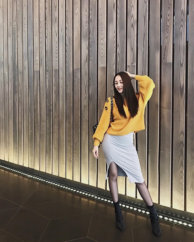 Học cách mix áo len ngày lạnh từ sao Việt