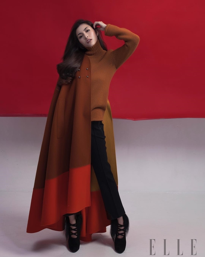 Học cách mix áo len ngày lạnh từ sao Việt