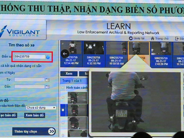 TP.HCM lắp đặt camera nhận dạng mặt người, biển số xe