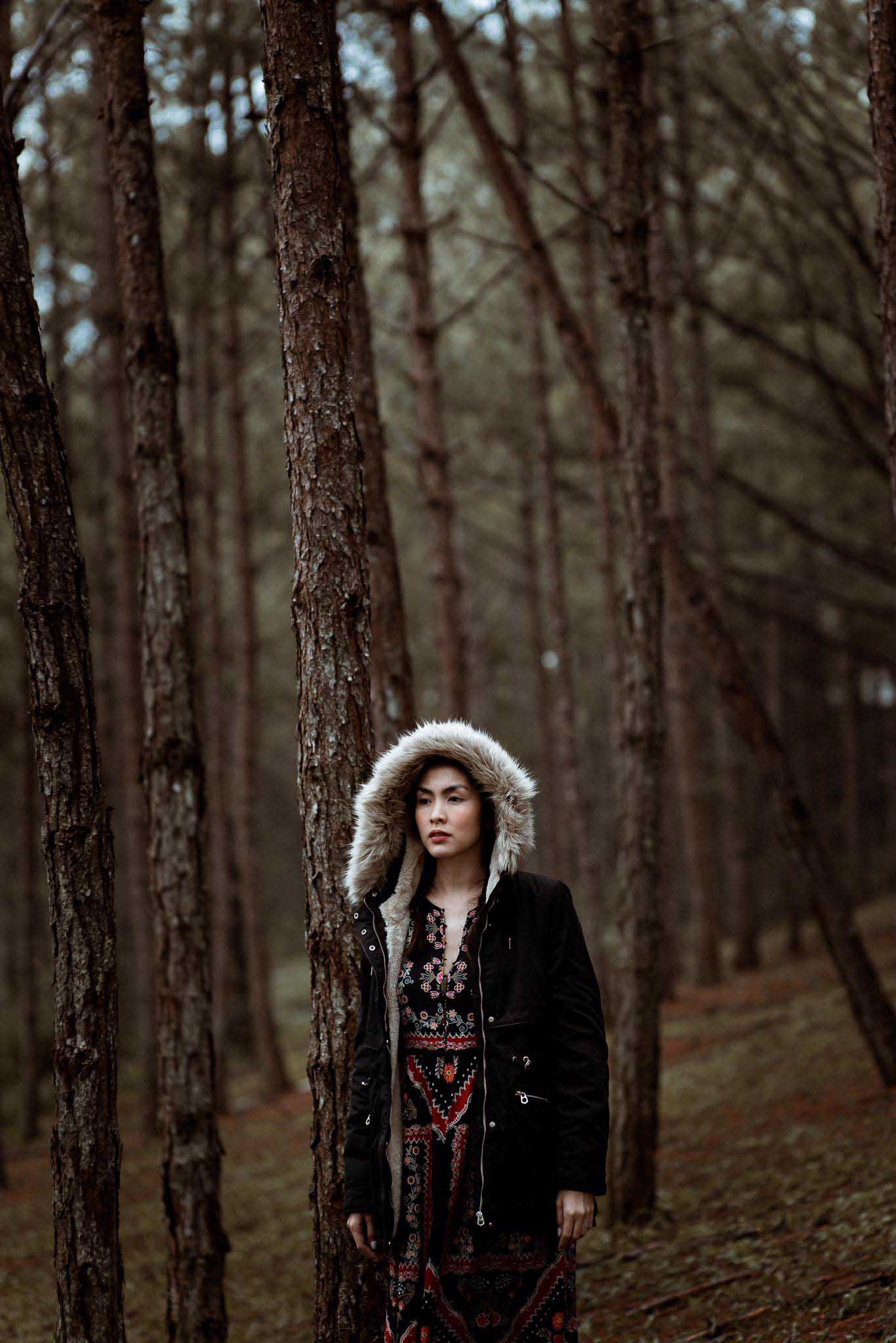 Tăng Thanh Hà lại gây sốt với hình ảnh đẹp như tranh vẽ tại Đà Lạt