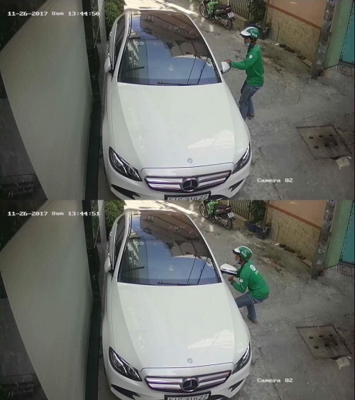 Ngọc nữ Bolero Tố My ngỡ ngàng khi bị tài xế Grab bẻ trộm gương chiếu hậu ô tô tiền tỷ