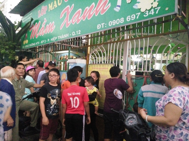 Người dân xung quanh trường Mầm Xanh: Trước tôi gởi con thấy bị chảy máu mũi, gãy tay, tôi sợ quá gởi đi nơi khác