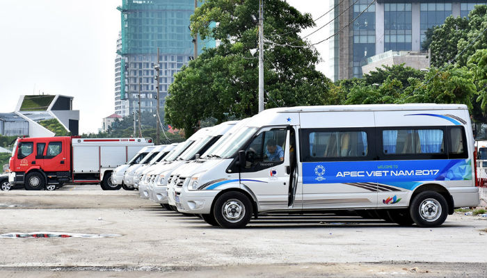 Cận cảnh dàn xe Audi phục vụ APEC 2017