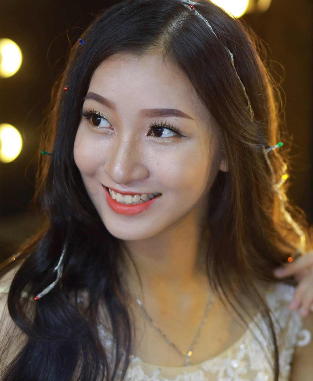 Ảnh đời thường ngọt ngào của tân hoa khôi Imiss Thăng Long