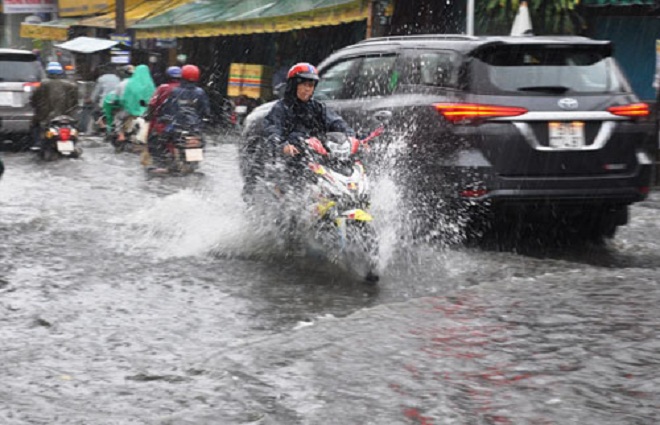 Xuất hiện vùng áp thấp, Trung Bộ và Nam Bộ sắp mưa to