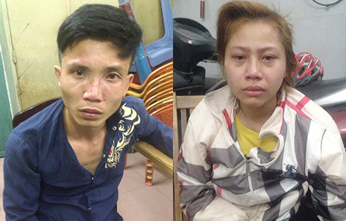 Vợ chồng thai phụ giật điện thoại của du khách ở TP HCM