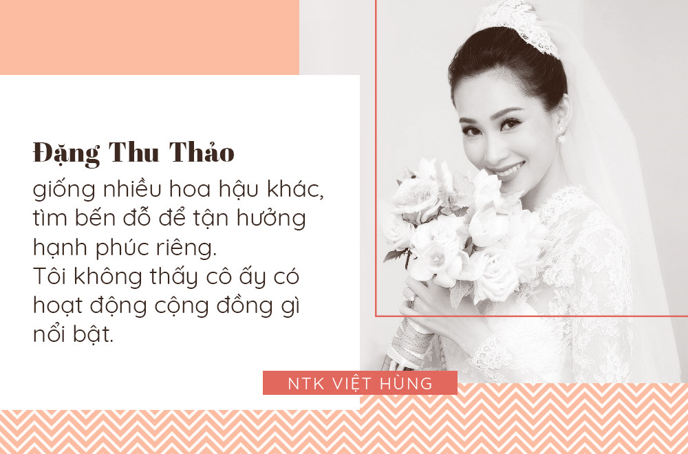 Nếu lấy Đặng Thu Thảo làm chuẩn mực thì 2 chữ hoa hậu mất giá trị Nếu lấy Đặng Thu Thảo làm chuẩn mực thì 2 chữ hoa hậu mất giá trị