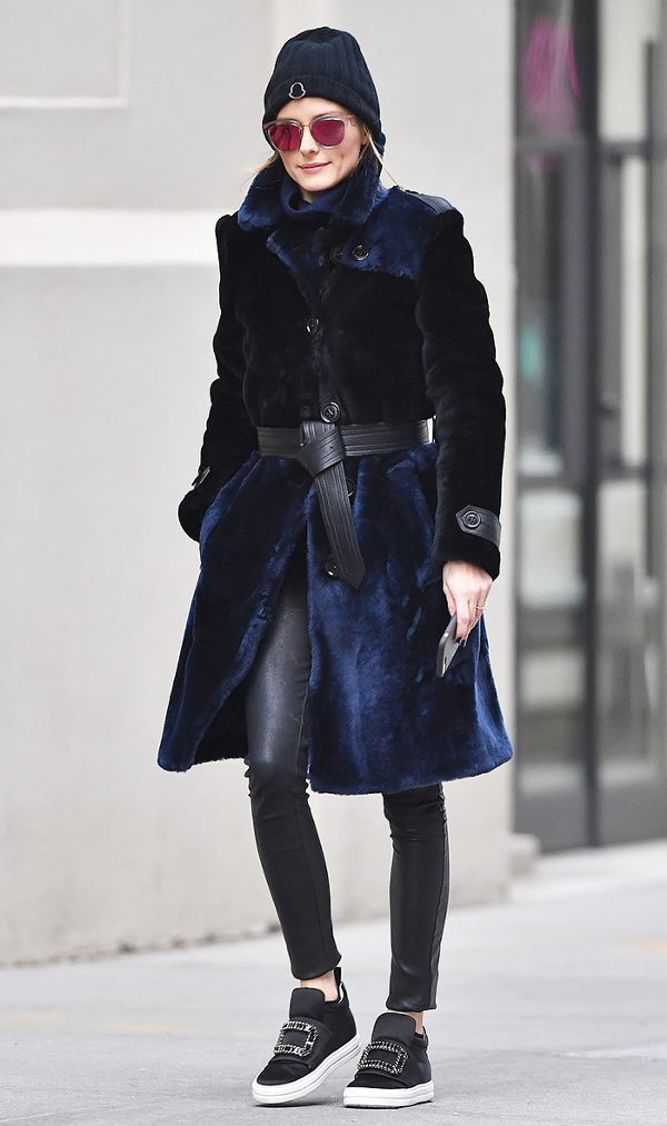 Olivia Parlemo gợi ý cách phối chiếc áo khoác ấm áp nhất mùa