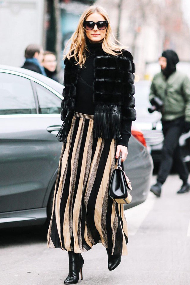 Olivia Parlemo gợi ý cách phối chiếc áo khoác ấm áp nhất mùa