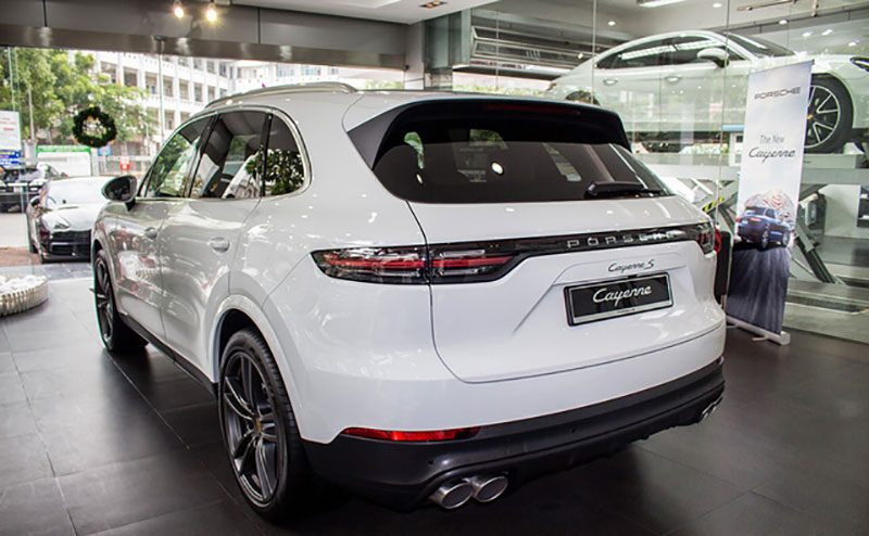 Khám phá Porsche Cayenne S 2018 thêm option, giá 7,7 tỷ đồng vừa về tới Hà Nội