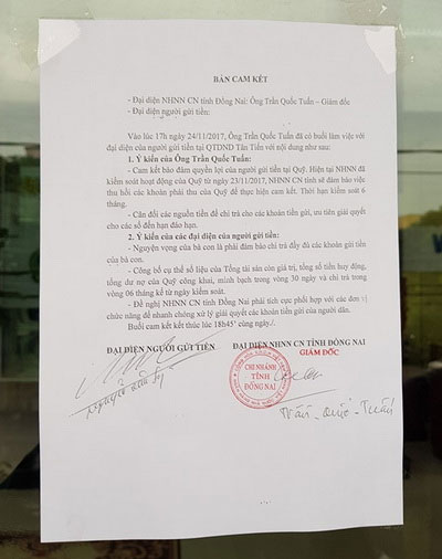 Thêm một quỹ tín dụng ở Đồng Nai bị kiểm soát đặc biệt