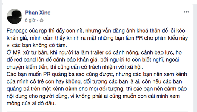 Mẹ chồng của Thanh Hằng chính thức cấm khán giả dưới 16 tuổi Mẹ chồng của Thanh Hằng chính thức cấm khán giả dưới 16 tuổi