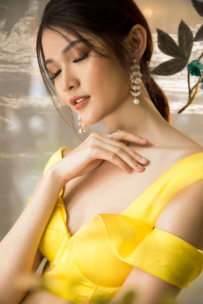 Sau Hoa hậu Quốc tế, Á hậu Thùy Dung tái xuất xinh đẹp bội phần