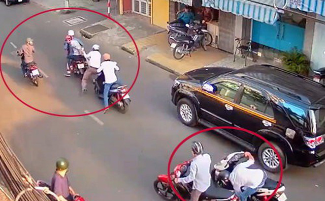 Cô gái bị 2 thanh niên khống chế, đánh bất tỉnh cướp vàng táo tợn