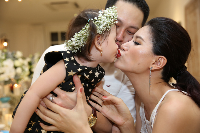 Vợ chồng Trang Trần tổ chức sinh nhật 2 tuổi cho con gái