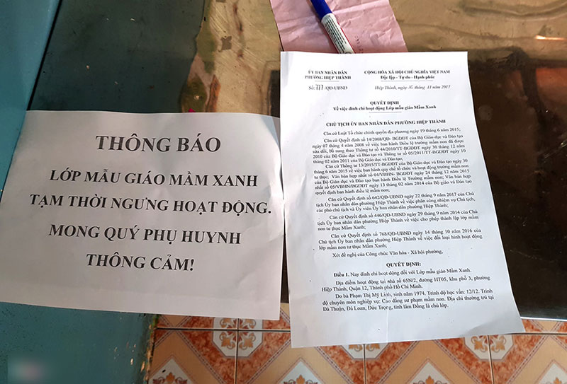 Bên trong địa ngục Mầm Xanh, nơi bảo mẫu dùng dao đánh trẻ em