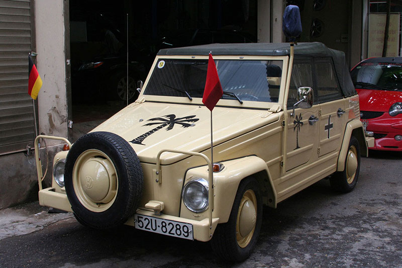 Xe quân sự Volkswagen Type 181 hàng hiếm tại Việt Nam