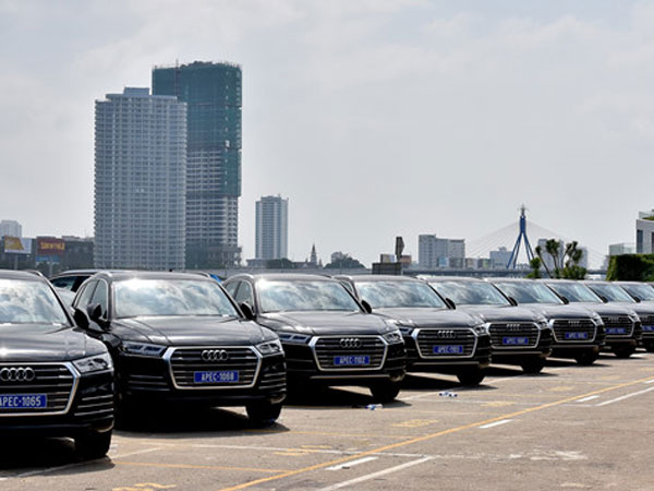 Audi nhận đặt hàng thanh lý 400 xe phục vụ APEC