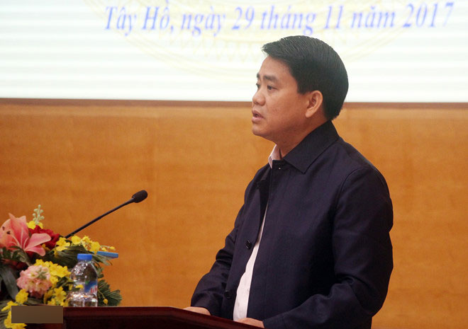 Chủ tịch Hà Nội: Xã hội đen lấn chiếm đất bãi sông Hồng, xây nhà bán