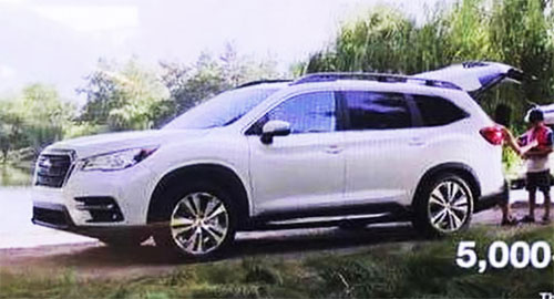 Subaru Ascent - SUV 7 chỗ mới sắp ra mắt tại Mỹ