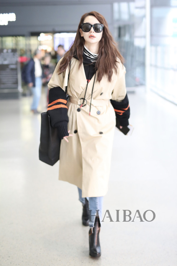 Lý Băng Băng, Trần Khôn phối áo khoác dáng dài như thế nào?