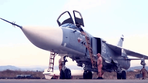 [ẢNH] Nga bất ngờ dội bom nhiệt áp lên khủng bố tại Syria