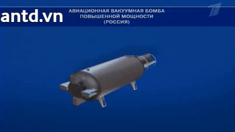 [ẢNH] Sức mạnh khủng khiếp của bom nhiệt áp Nga sử dụng tại Syria