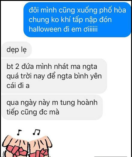 Troll người yêu 365 ngày không thương tiếc, ngay cả Halloween cũng không tha! Troll người yêu 365 ngày không thương tiếc, ngay cả Halloween cũng không tha!